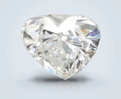 7.00ct E VVS2 Rare Carat Ideal Cut Heart Lab Grown Diamond