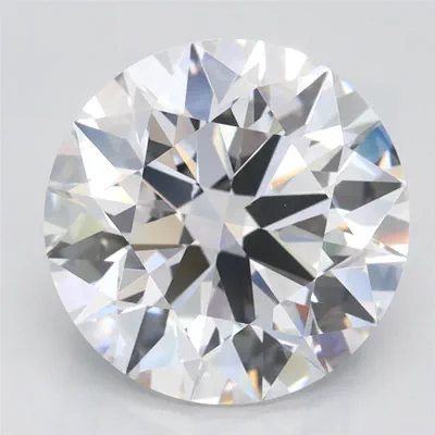 3.29ct D FL Rare Carat Ideal Cut Round Lab Grown Diamond