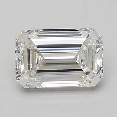 1.40ct E VS1 Rare Carat Ideal Cut Emerald Lab Grown Diamond
