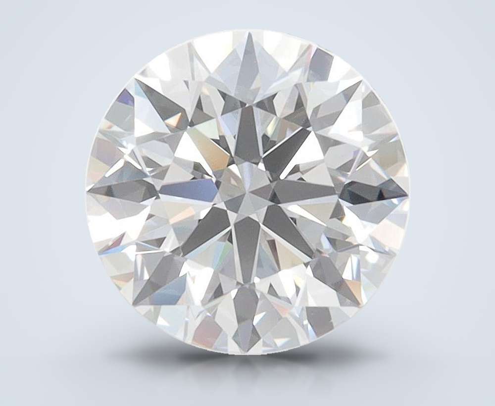 2.30ct D FL Rare Carat Ideal Cut Round Lab Grown Diamond