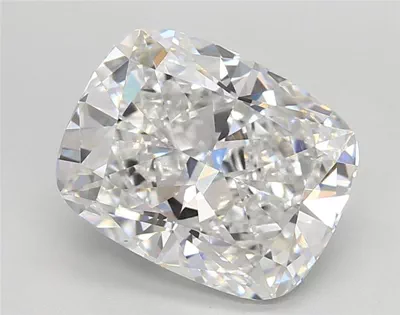 4.06ct D VVS2 Rare Carat Ideal Cut Cushion Lab Grown Diamond