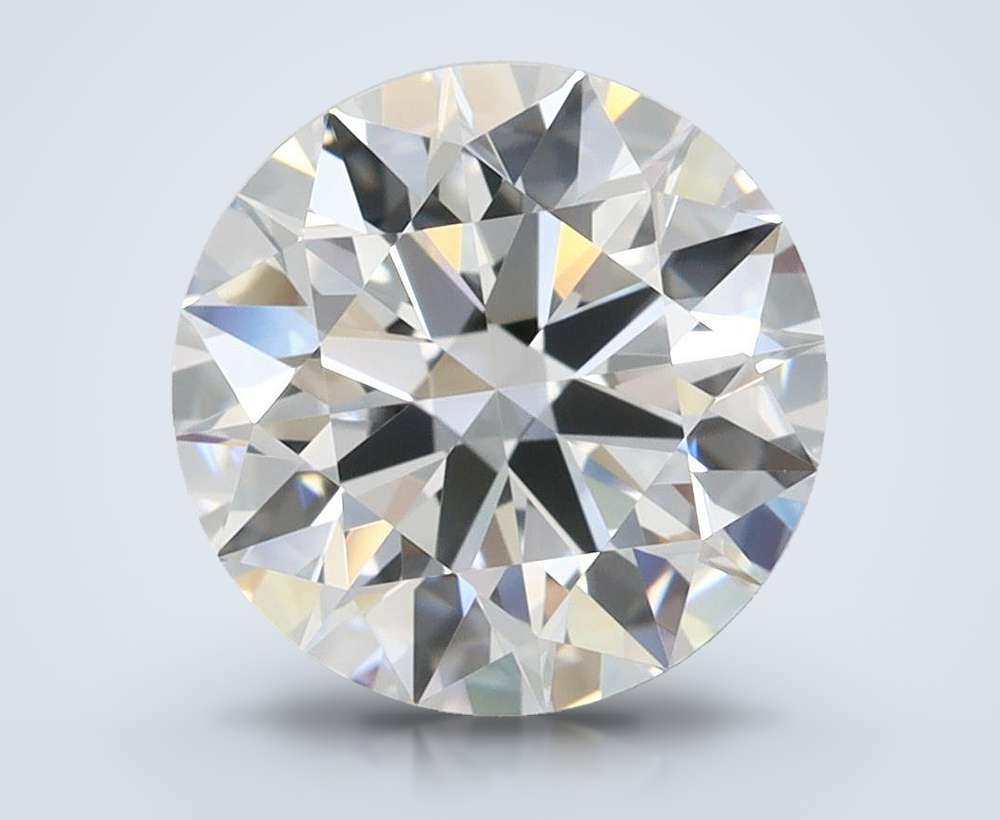2.46ct D FL Rare Carat Ideal Cut Round Lab Grown Diamond
