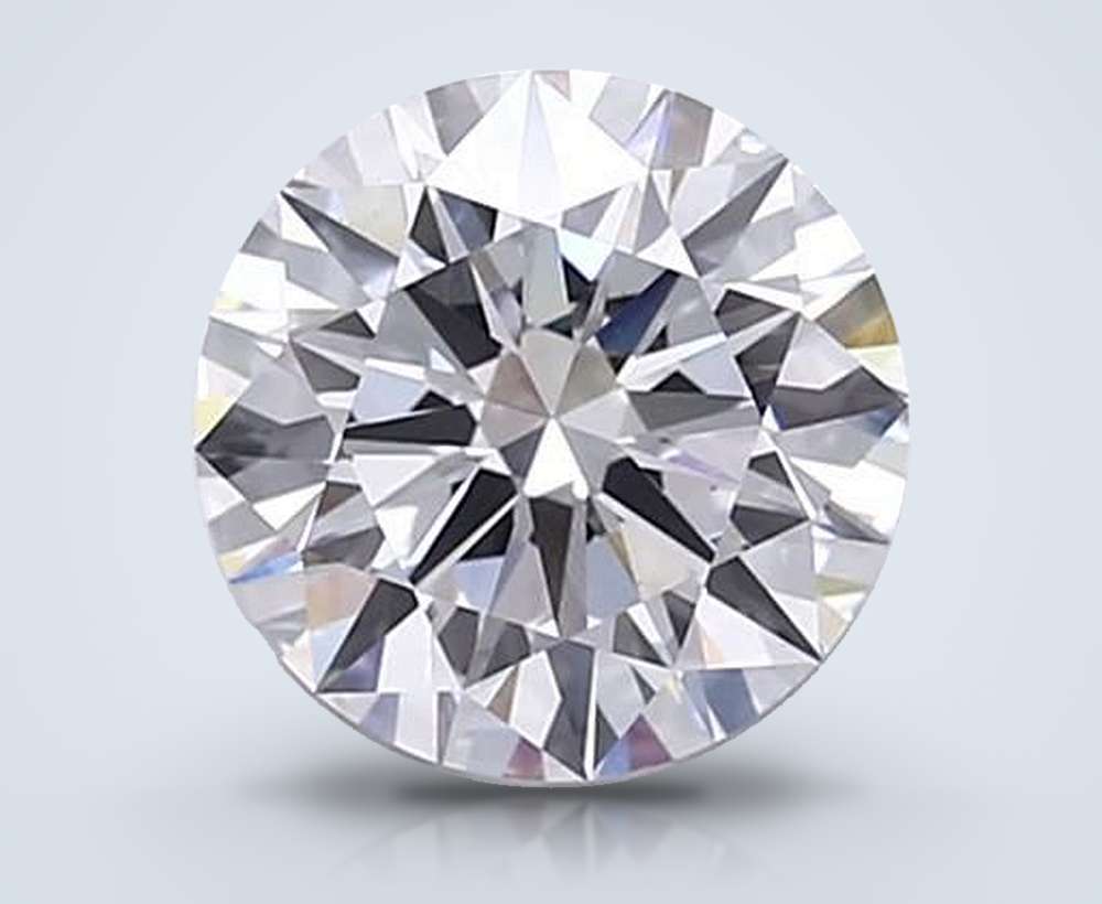 1.51ct G VS2 Rare Carat Ideal Cut Round Lab Grown Diamond