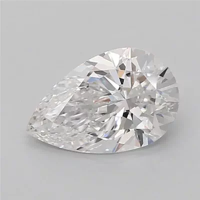 1.55ct E VS1 Rare Carat Ideal Cut Pear Lab Grown Diamond