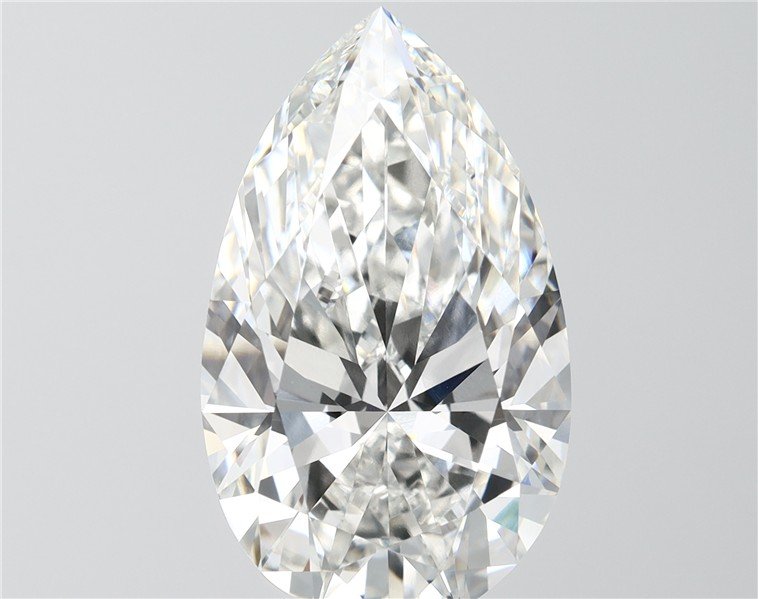 10.51ct F VVS2 Excellent Cut Pear Lab Grown Diamond