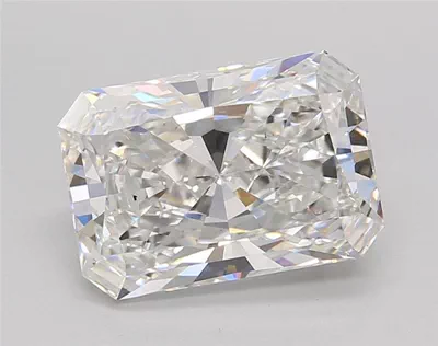 3.01ct E VS1 Rare Carat Ideal Cut Radiant Lab Grown Diamond