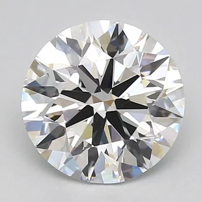 2.52ct D VVS1 Rare Carat Ideal Cut Round Lab Grown Diamond