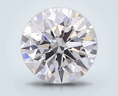 1.05ct F SI1 Rare Carat Ideal Cut Round Lab Grown Diamond