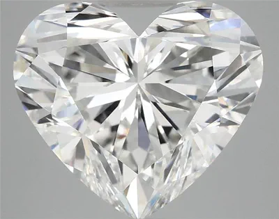6.28ct E VVS2 Rare Carat Ideal Cut Heart Lab Grown Diamond