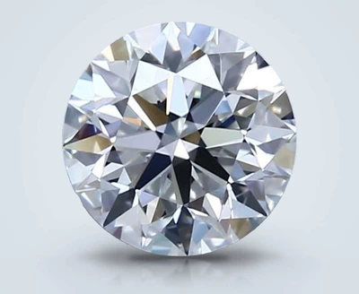 1.53ct F IF Rare Carat Ideal Cut Round Diamond