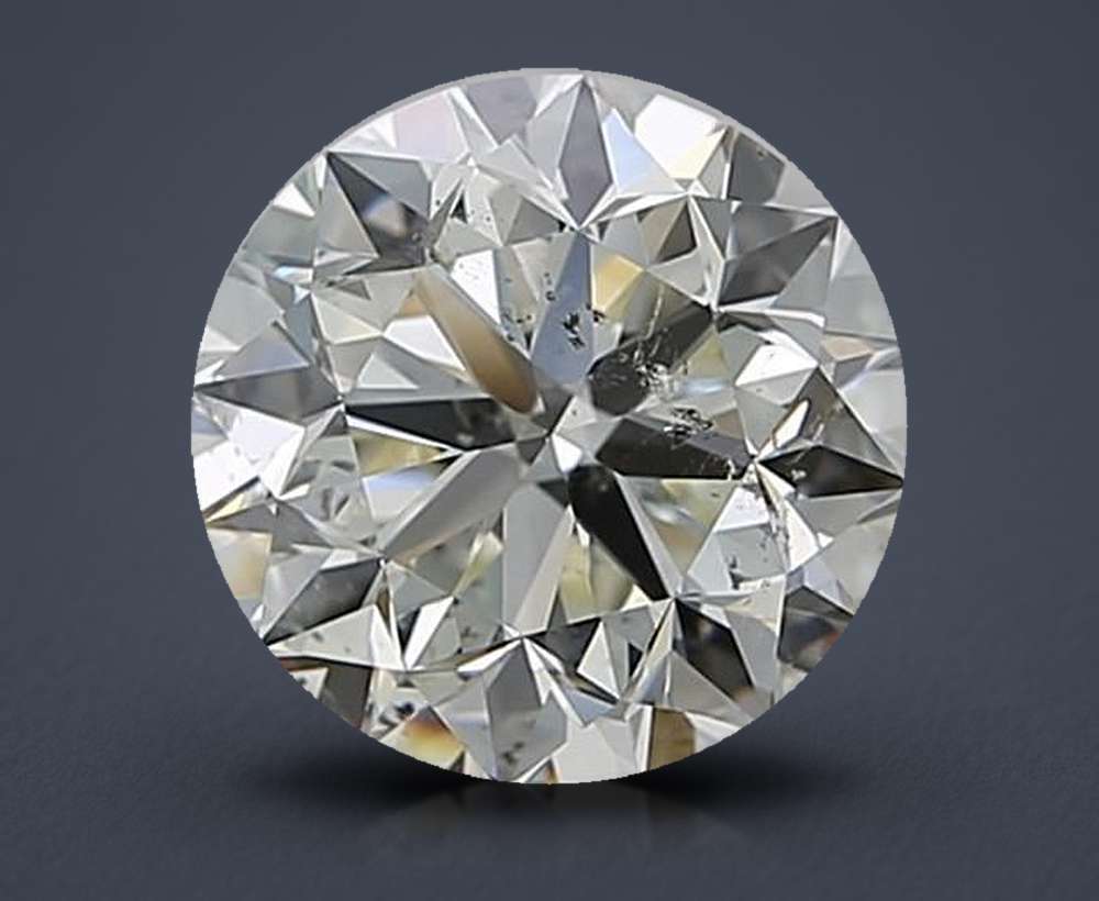 2.50ct K SI2 Very Good Cut Round Diamond