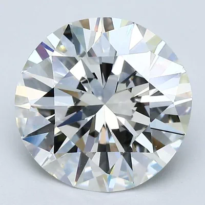 3.48ct K VS2 Very Good Cut Round Diamond