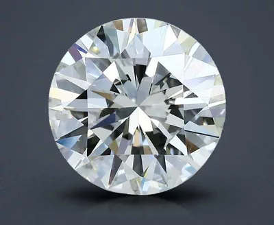 3.48ct K VS2 Very Good Cut Round Diamond