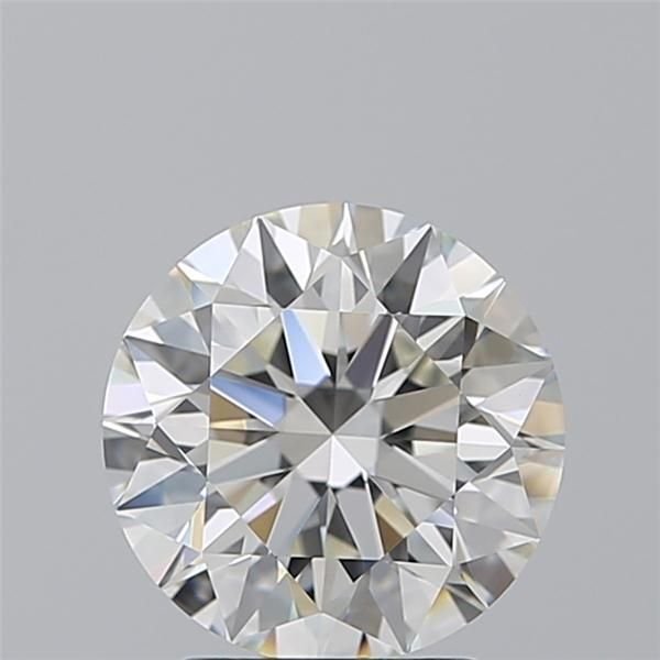 2.51ct H VVS2 Rare Carat Ideal Cut Round Diamond