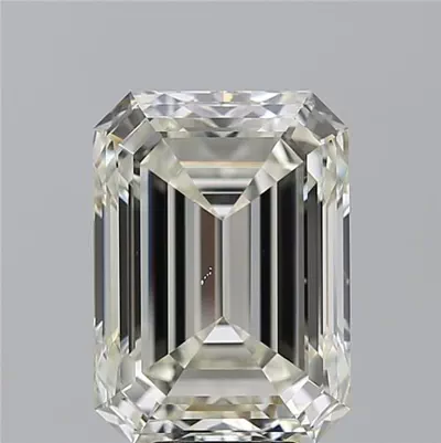 7.07ct K VS2 Rare Carat Ideal Cut Emerald Diamond