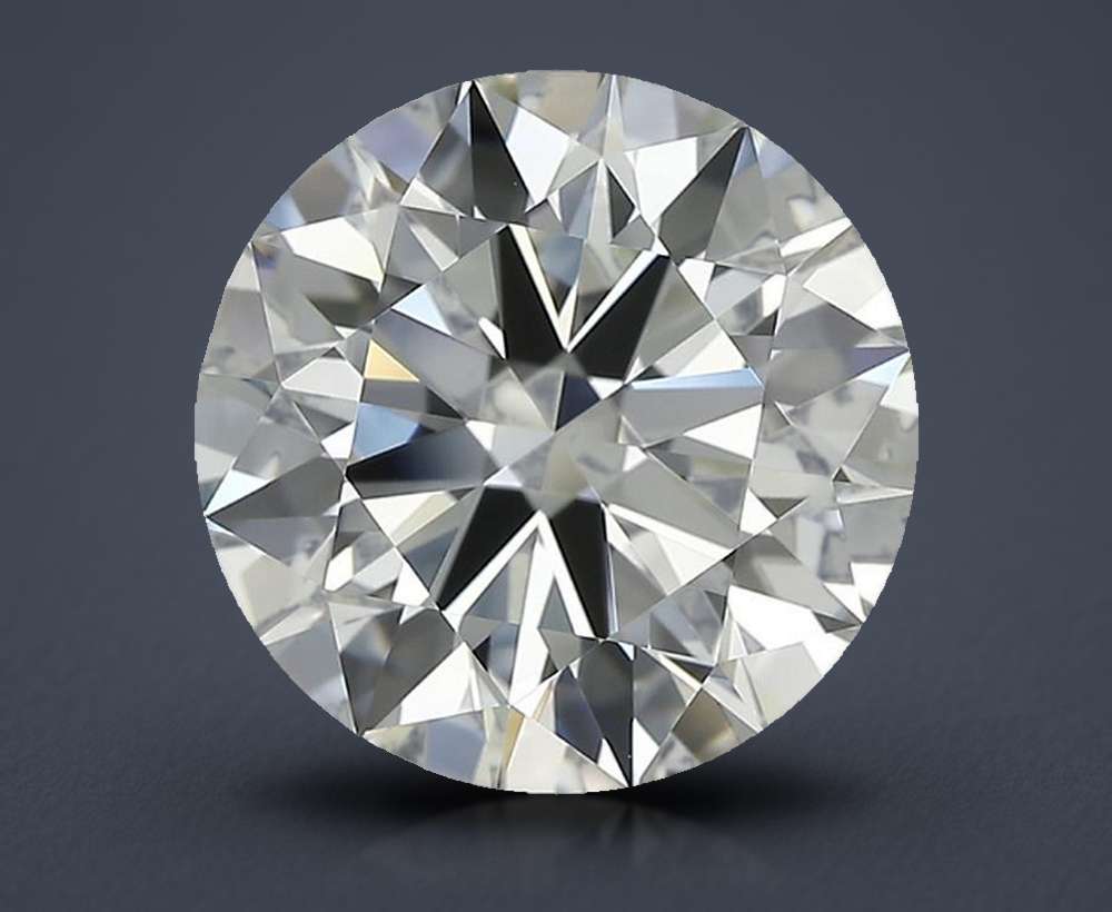 5.00ct K IF Rare Carat Ideal Cut Round Diamond