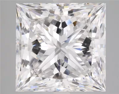 9.58ct E VS1 Rare Carat Ideal Cut Princess Lab Grown Diamond