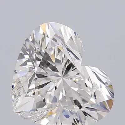 8.02ct F VS1 Rare Carat Ideal Cut Heart Lab Grown Diamond