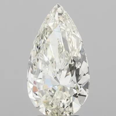 4.03ct J VVS1 Rare Carat Ideal Cut Pear Diamond