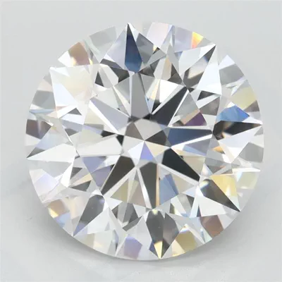 3.39ct D IF Rare Carat Ideal Cut Round Lab Grown Diamond