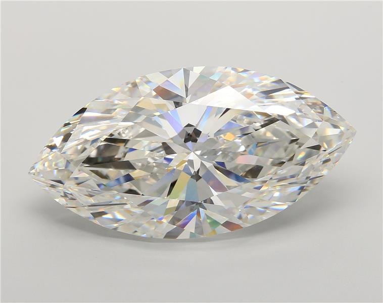 26.08ct F VVS2 Very Good Cut Marquise Lab Grown Diamond