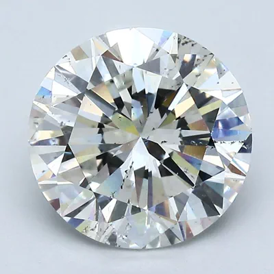 3.22ct G SI2 Good Cut Round Diamond