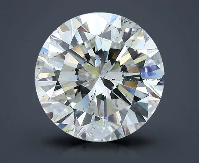 3.22ct G SI2 Good Cut Round Diamond