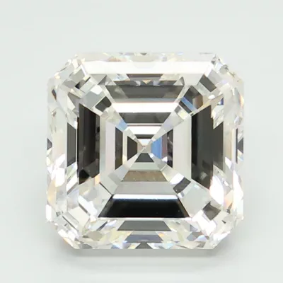 5.00ct E VVS2 Excellent Cut Asscher Lab Grown Diamond