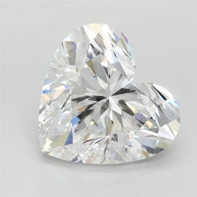 2.04ct D IF Rare Carat Ideal Cut Heart Lab Grown Diamond