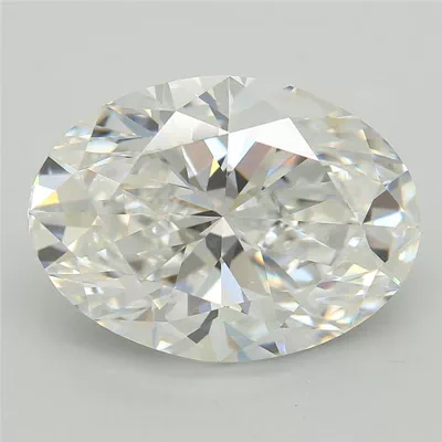 3.08ct E VVS2 Rare Carat Ideal Cut Oval Lab Grown Diamond