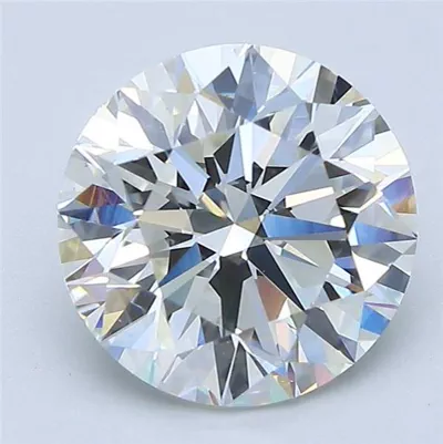 3.05ct H VS1 Rare Carat Ideal Cut Round Diamond