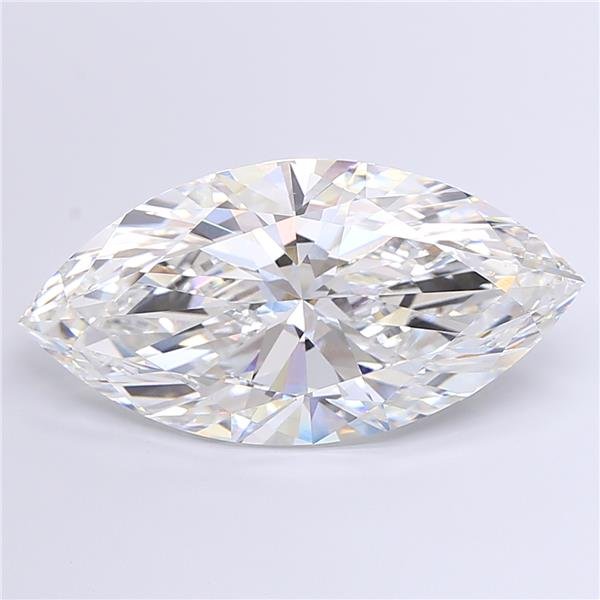 13.08ct F VVS1 Rare Carat Ideal Cut Marquise Lab Grown Diamond