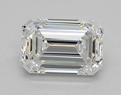 0.82ct D VVS2 Rare Carat Ideal Cut Emerald Lab Grown Diamond