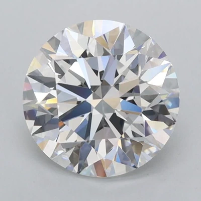 1.97ct D FL Rare Carat Ideal Cut Round Lab Grown Diamond
