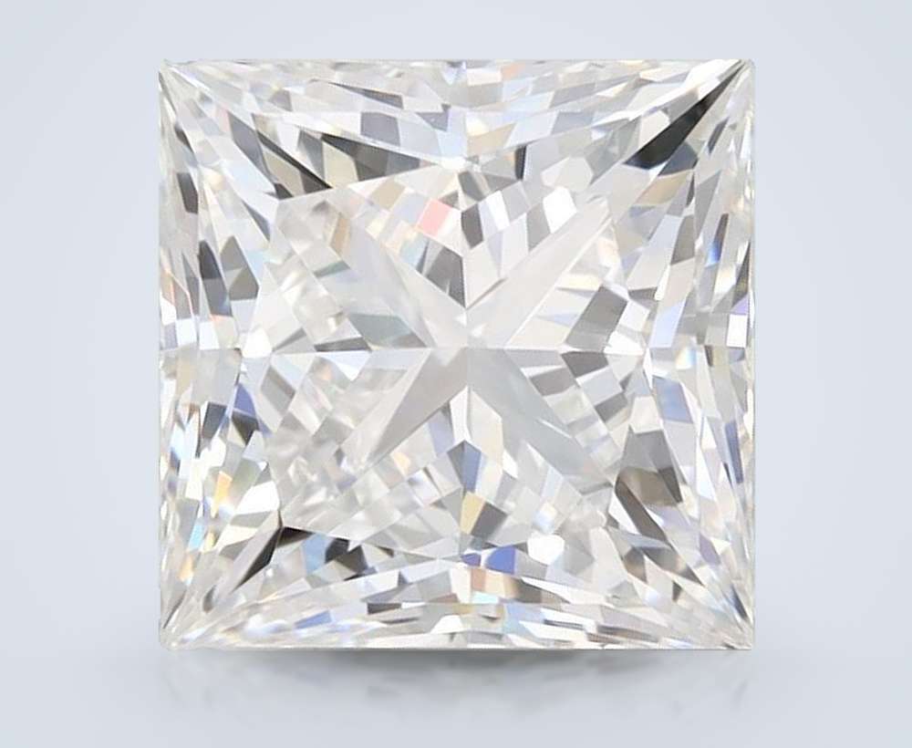3.10ct E VVS2 Rare Carat Ideal Cut Princess Lab Grown Diamond