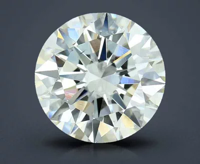 4.01ct I SI1 Rare Carat Ideal Cut Round Diamond