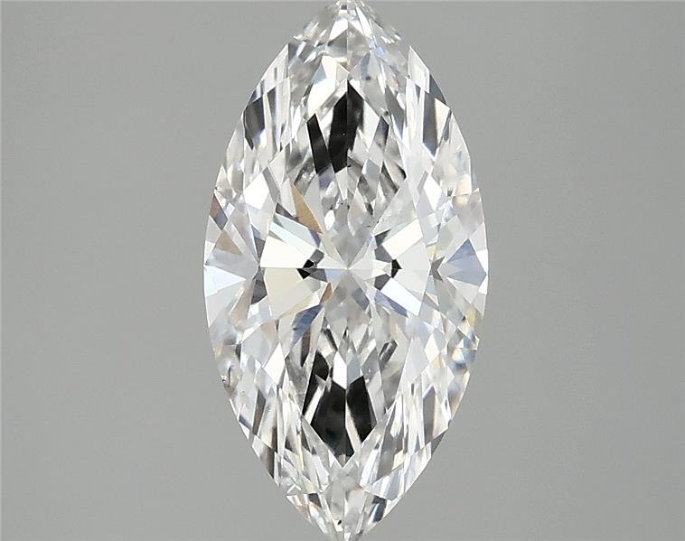 1.81ct F VS2 Rare Carat Ideal Cut Marquise Lab Grown Diamond