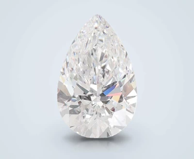 1.37ct D VVS1 Rare Carat Ideal Cut Pear Lab Grown Diamond