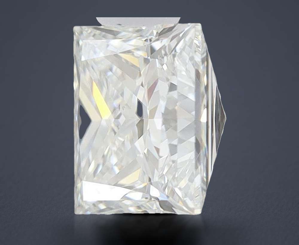 0.57ct H SI1 Rare Carat Ideal Cut Princess Diamond