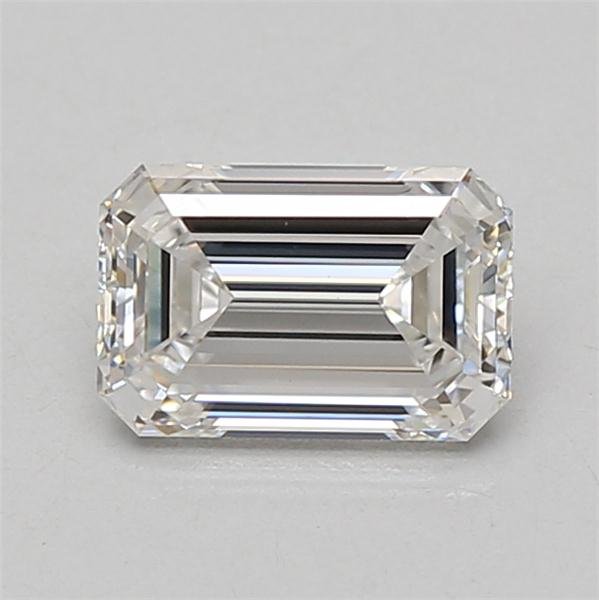 1.26ct D VVS2 Rare Carat Ideal Cut Emerald Lab Grown Diamond