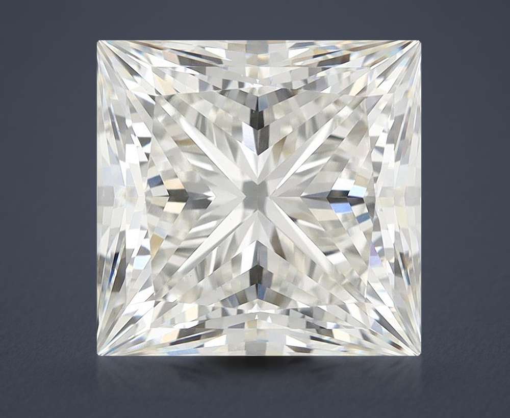 7.21ct G VS1 Rare Carat Ideal Cut Princess Lab Grown Diamond