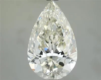 3.03ct J VVS2 Rare Carat Ideal Cut Pear Diamond