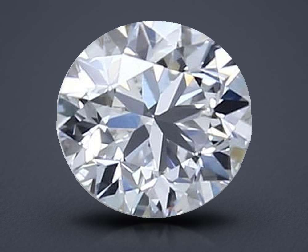 0.71ct F VVS2 Very Good Cut Round Diamond