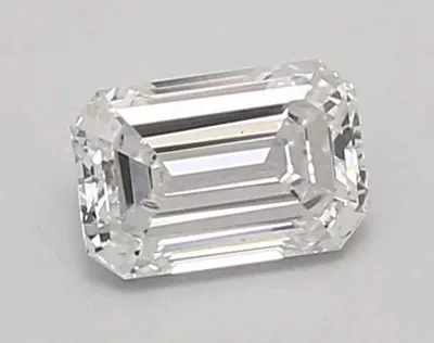 0.79ct D VS1 Excellent Cut Emerald Lab Grown Diamond