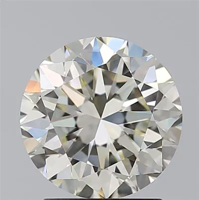 2.01ct J VVS1 Excellent Cut Round Diamond