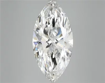 6.16ct F VS1 Rare Carat Ideal Cut Marquise Lab Grown Diamond