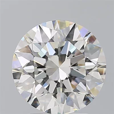 3.02ct I VS1 Rare Carat Ideal Cut Round Diamond