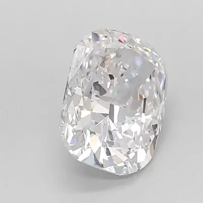 2.11ct D VVS2 Rare Carat Ideal Cut Cushion Lab Grown Diamond