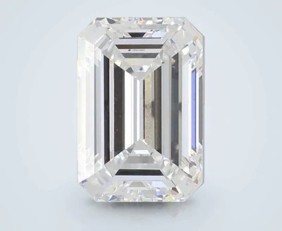 1.50ct D VS2 Rare Carat Ideal Cut Emerald Lab Grown Diamond