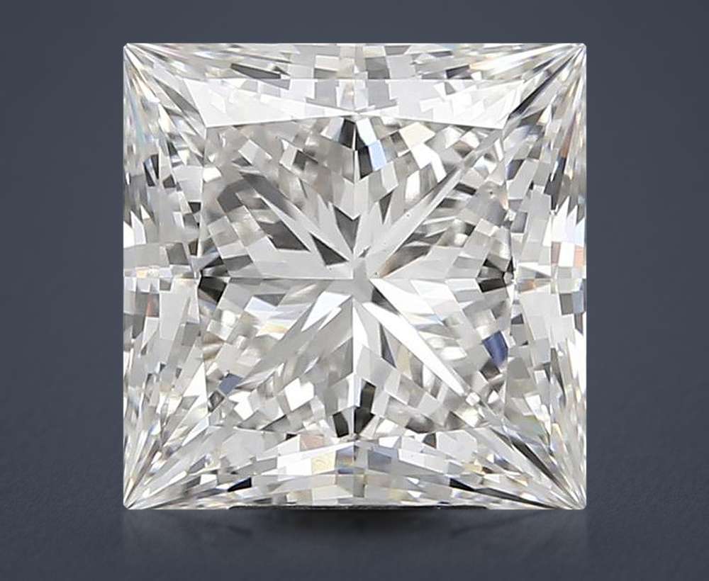 7.04ct G VS1 Rare Carat Ideal Cut Princess Lab Grown Diamond